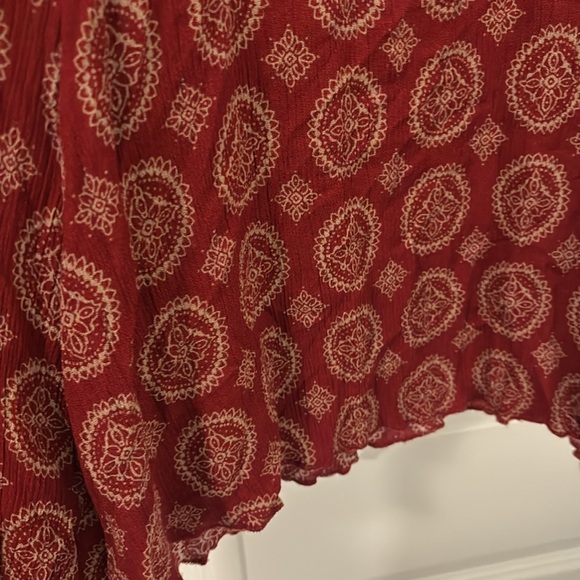 Brandy Melville dark red slip dress SZ small medium made in Italy boho chic - Picture 8 of 16